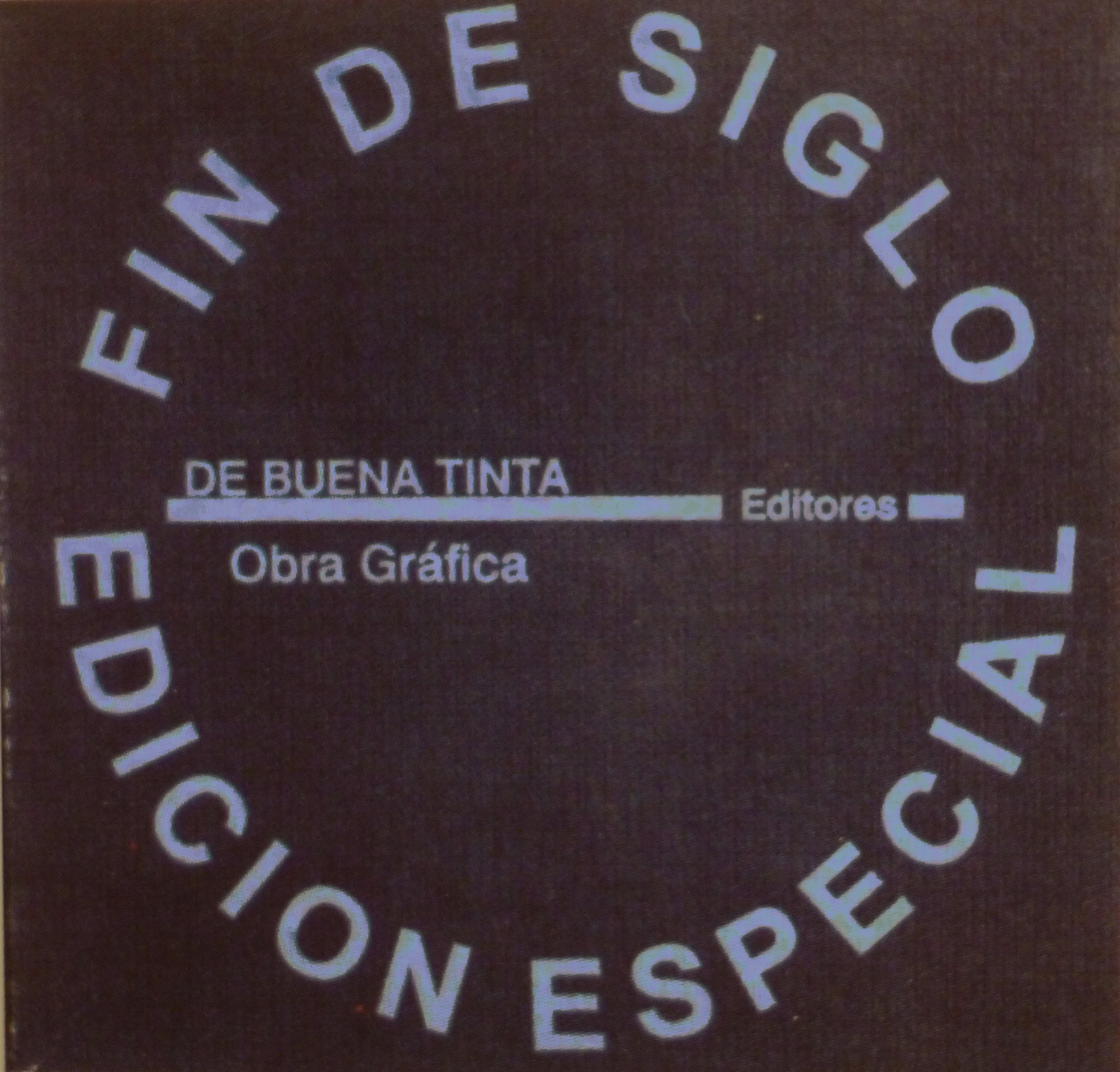 Javier Cebrián - Fin de Siglo - 24 x 24 cm. - 1996