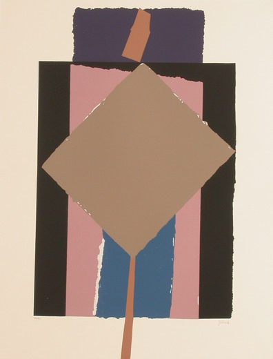 Javier Cebrián - Monumento - 65 x 50 cm. - 1991