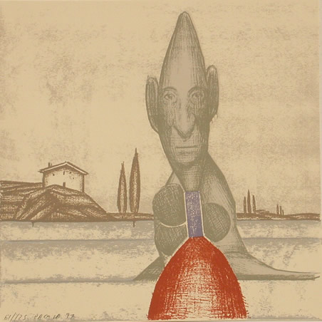 Javier Cebrián - Fin de siglo - 24 x 24 cm. - 1998