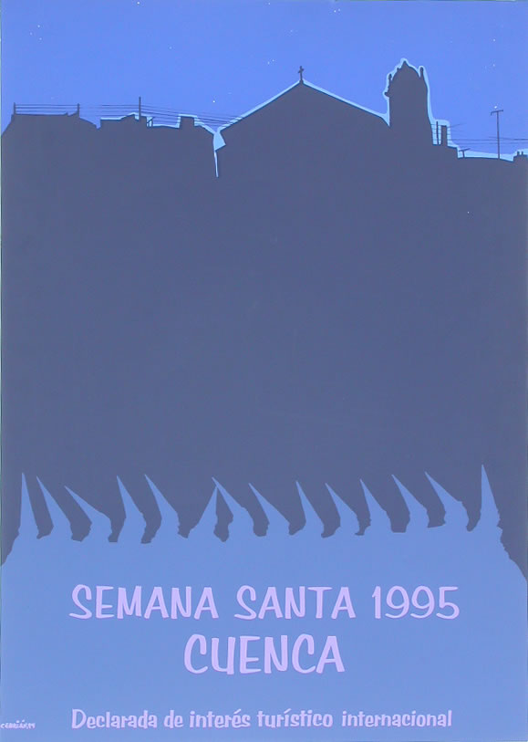 Javier Cebrián - Semana Santa Cuenca 1995 - 70 x 50 cm. - 1995