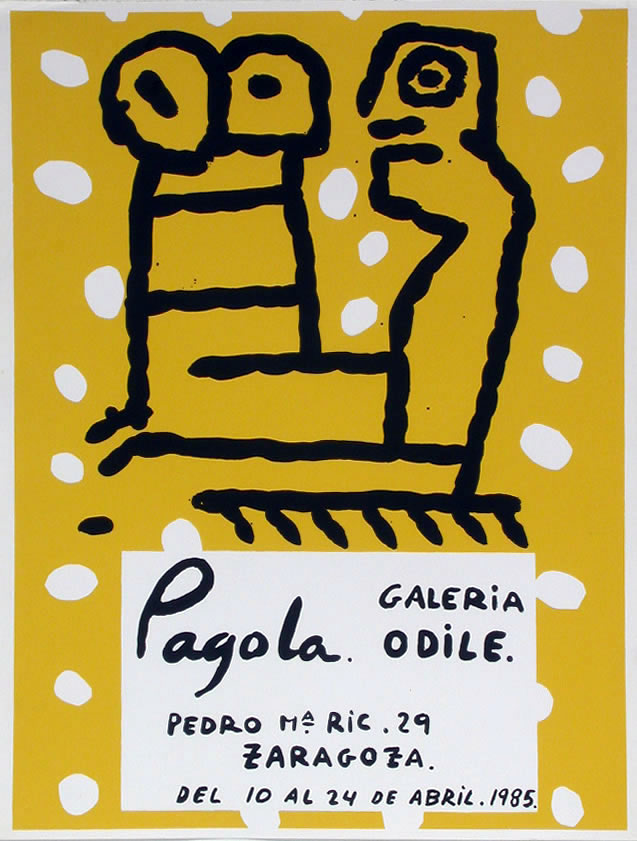 Javier Cebrián - Pagola. - 65,5 x 50 cm. - 1985