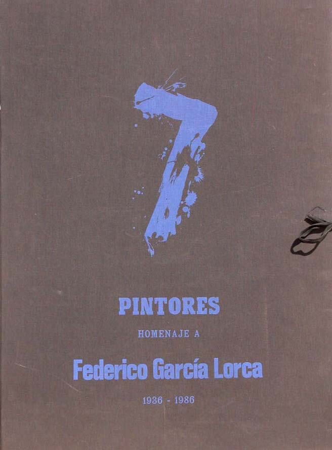 Javier Cebrián - 7 Pintores. Homenaje a Federico G. Lorca. 1936-1986 - 7O x 50 cm.