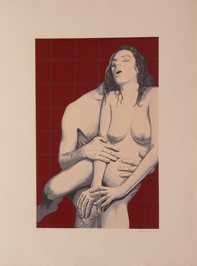 Javier Cebrián - Eros - 75 x 55 cm. - 1997