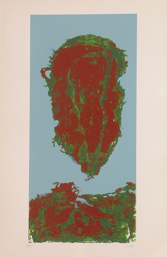 Javier Cebrián - Homenaje a Max Ernts - 70 x 45 cm. - 1978