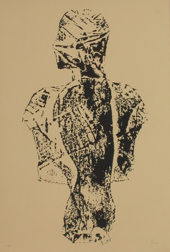 Javier Cebrián - Momia - 58 x 40 cm. - 1980