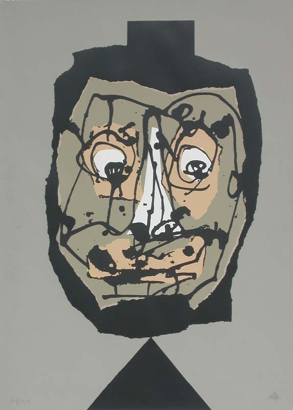Javier Cebrián - Don - 68,7 x 49,5 cm. - 1988