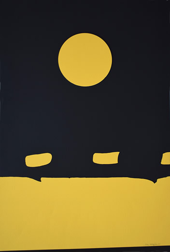 Javier Cebrián - Serie abstracta (II) - 70 x 50 cm. - 1993