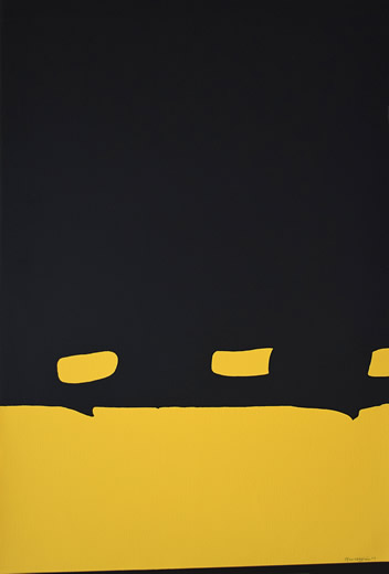 Javier Cebrián - Serie abstracta (I) - 70 x 50 cm. - 1993